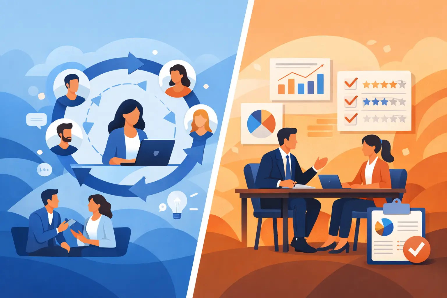 360 Feedback vs Performance Review