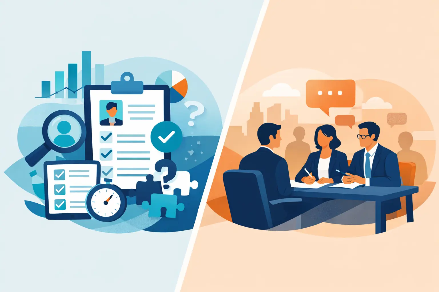 Hiring Assessments vs Interviews